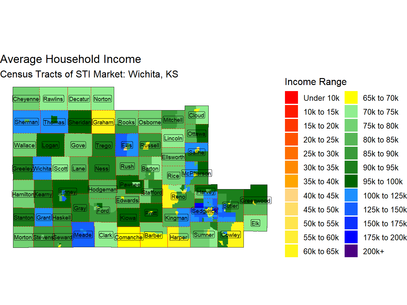Household Income Thematic