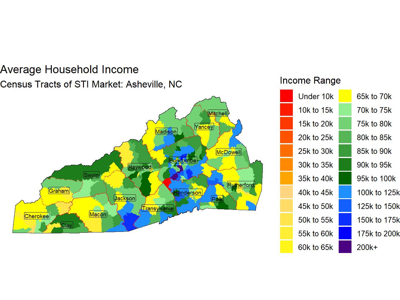 Household Income Thematic