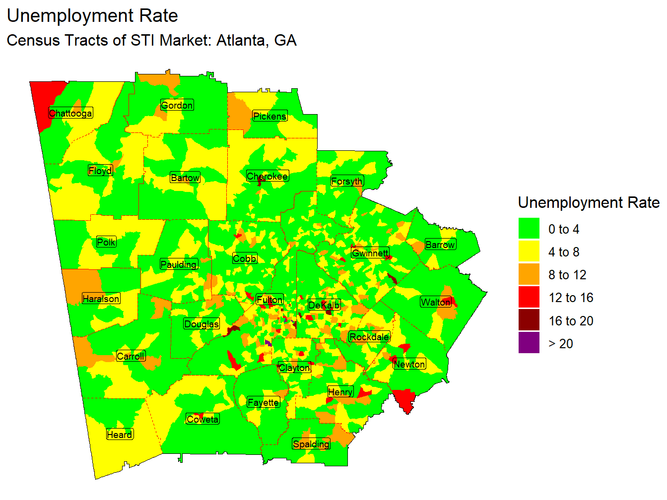 Unemployment Thematic