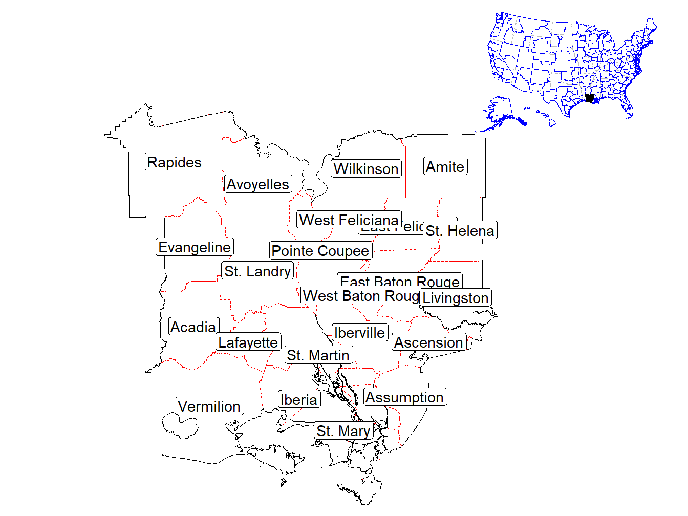Counties in the Market