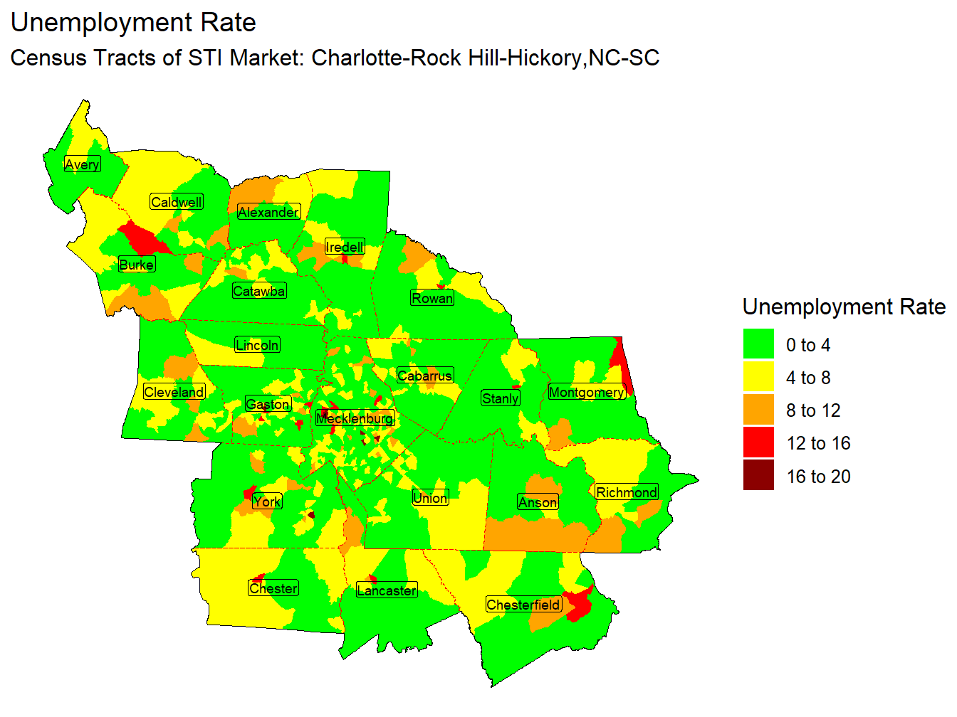 Unemployment Thematic