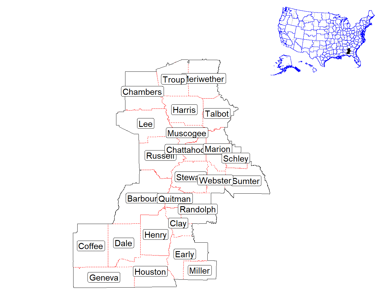 Counties in the Market