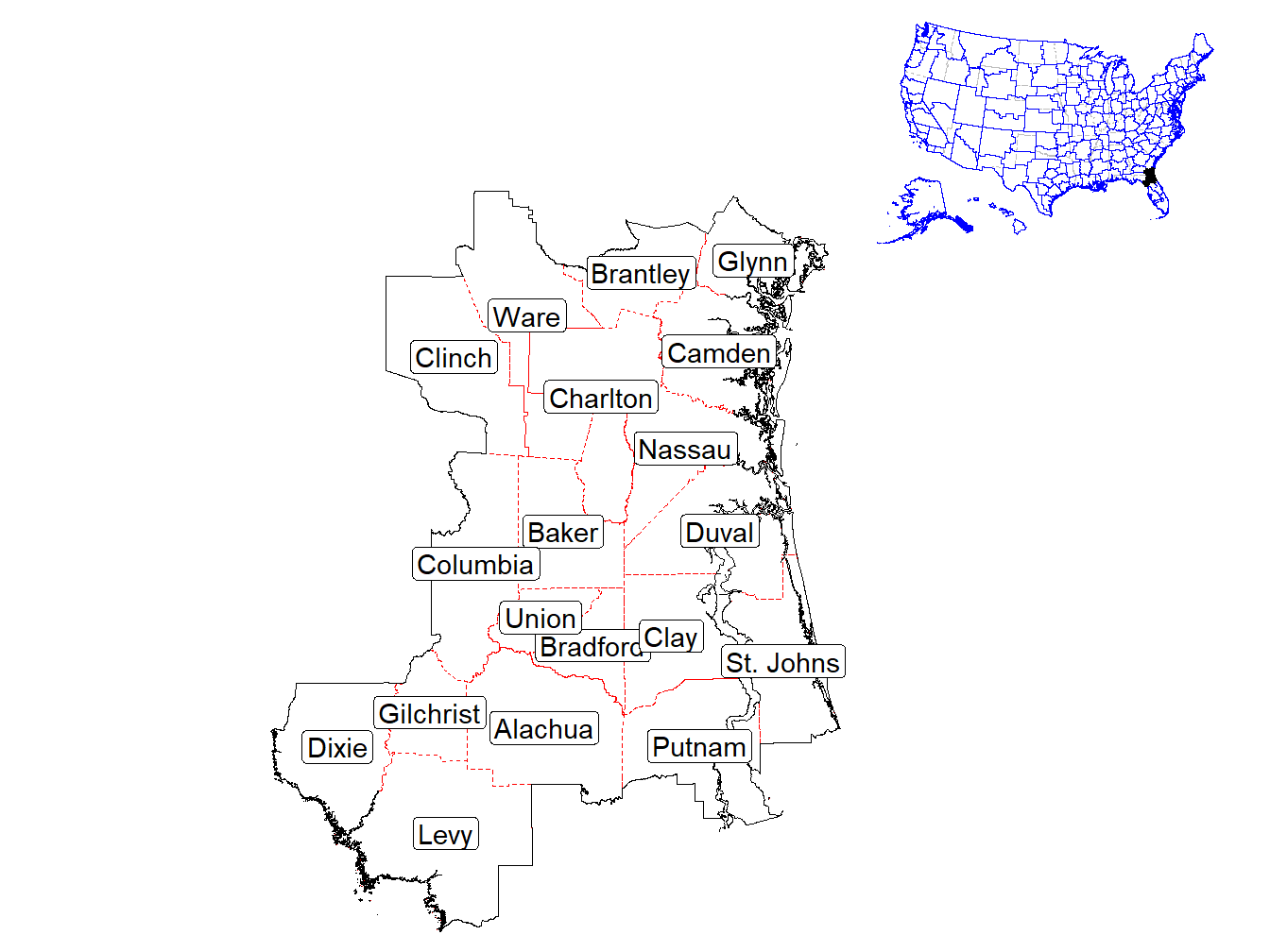 Counties in the Market