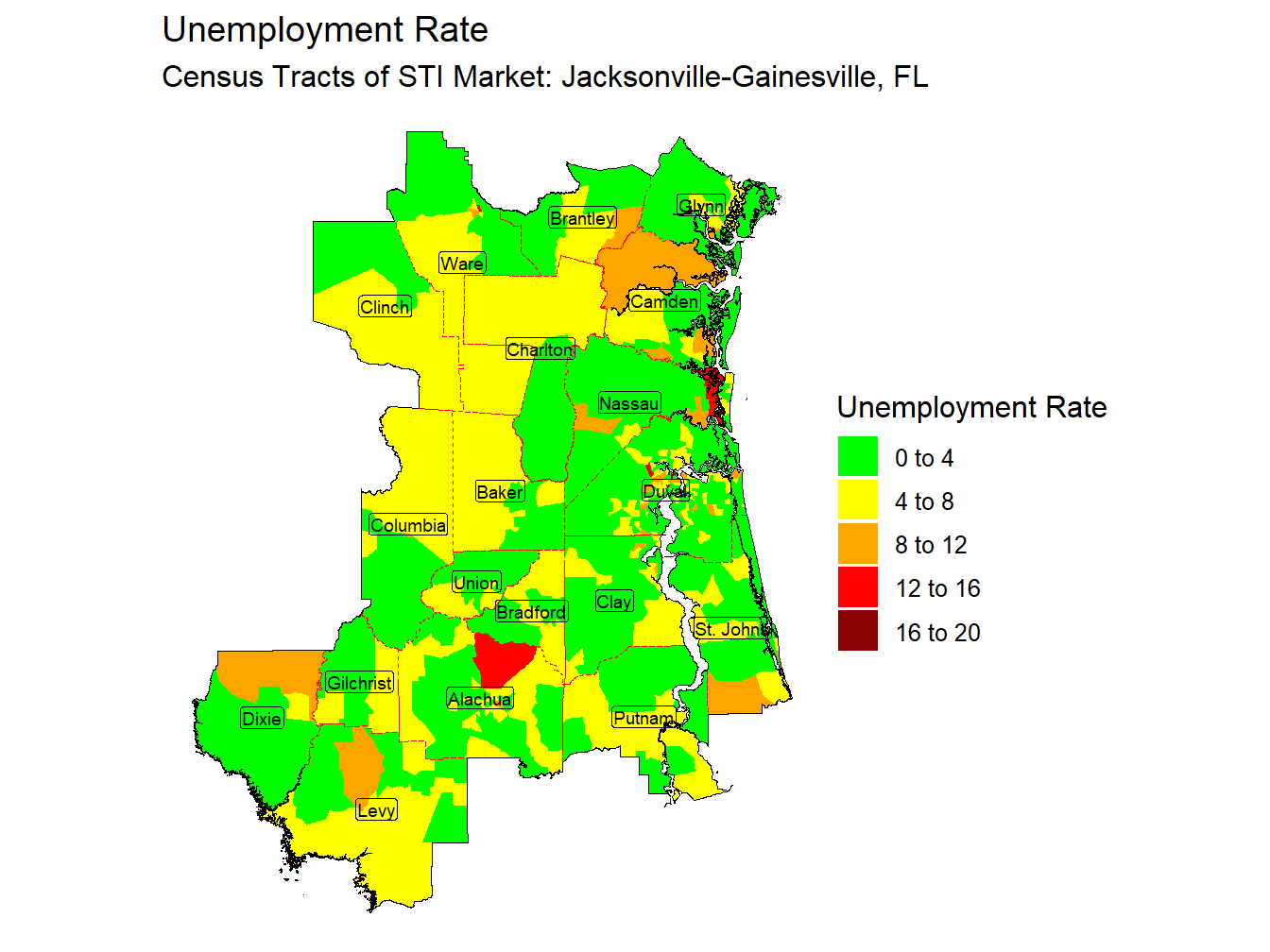 Unemployment Thematic
