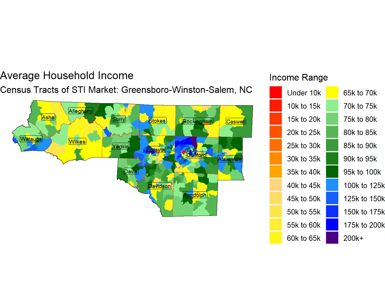 Household Income Thematic
