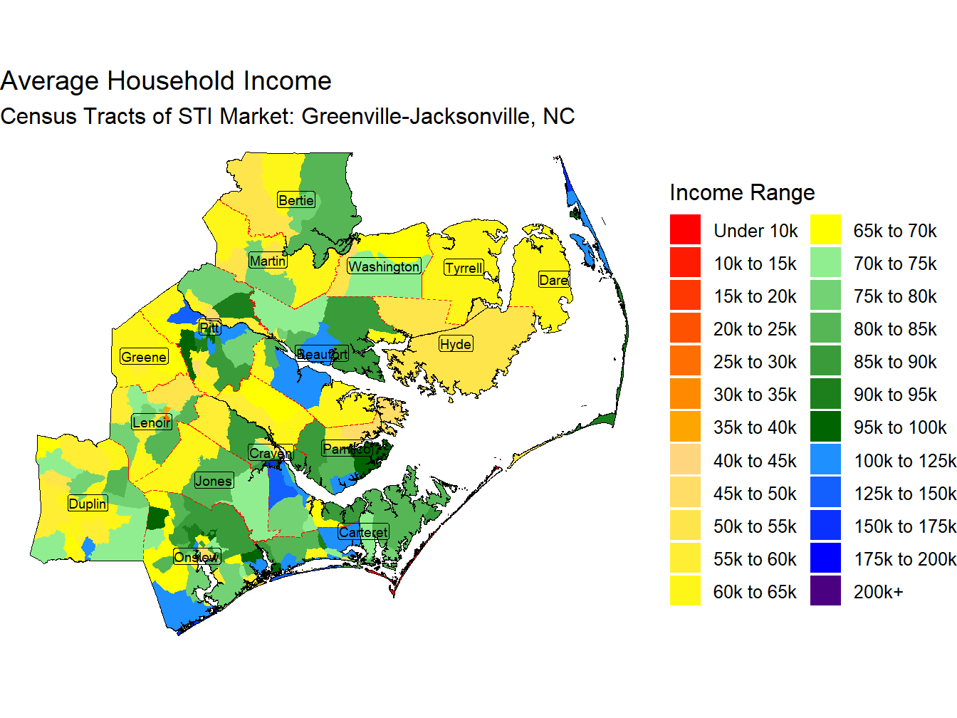 Household Income Thematic