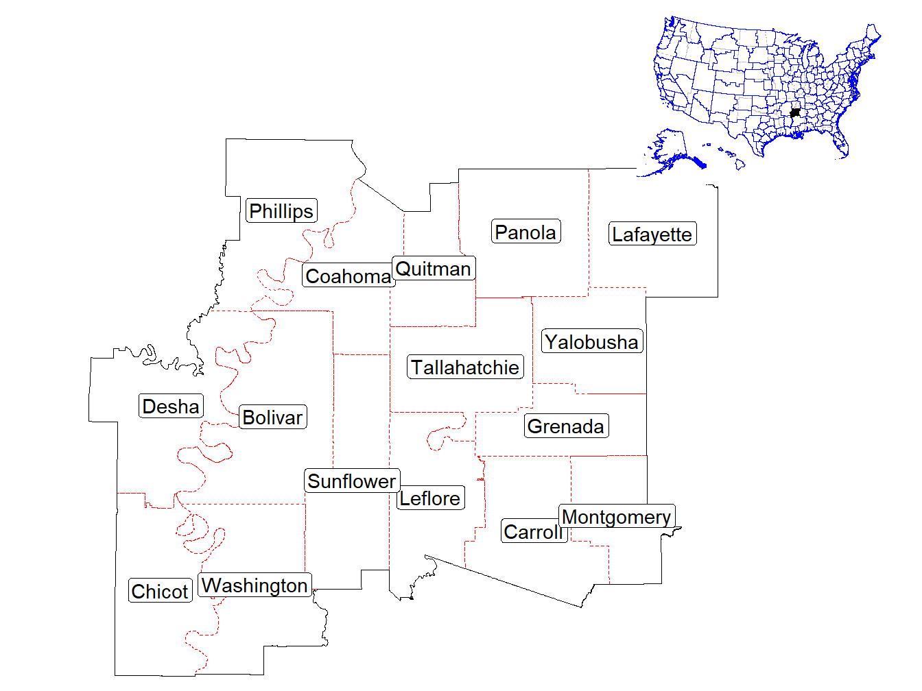 Counties in the Market