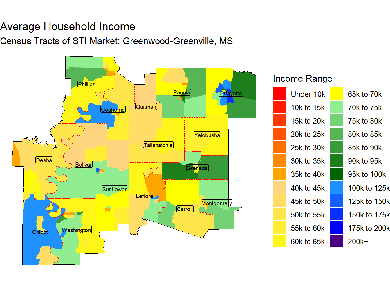 Household Income Thematic