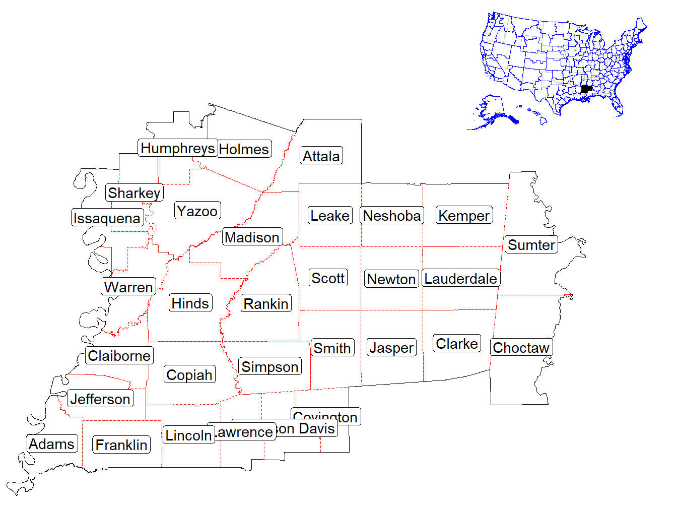 Counties in the Market