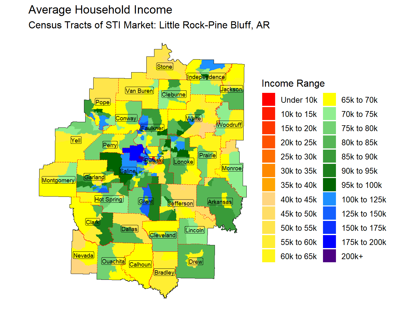 Household Income Thematic