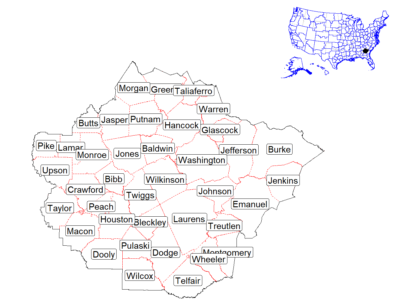 Counties in the Market