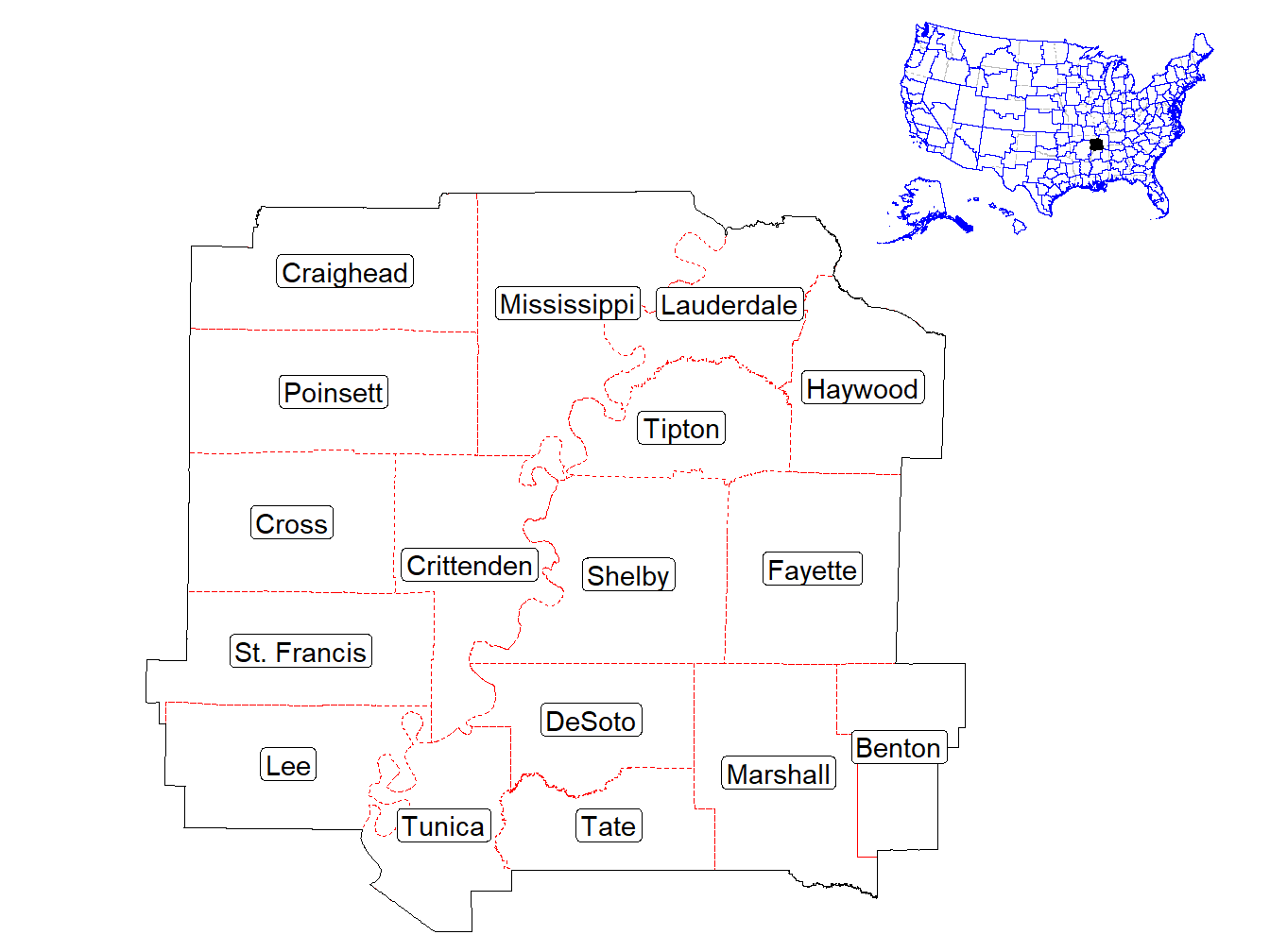Counties in the Market