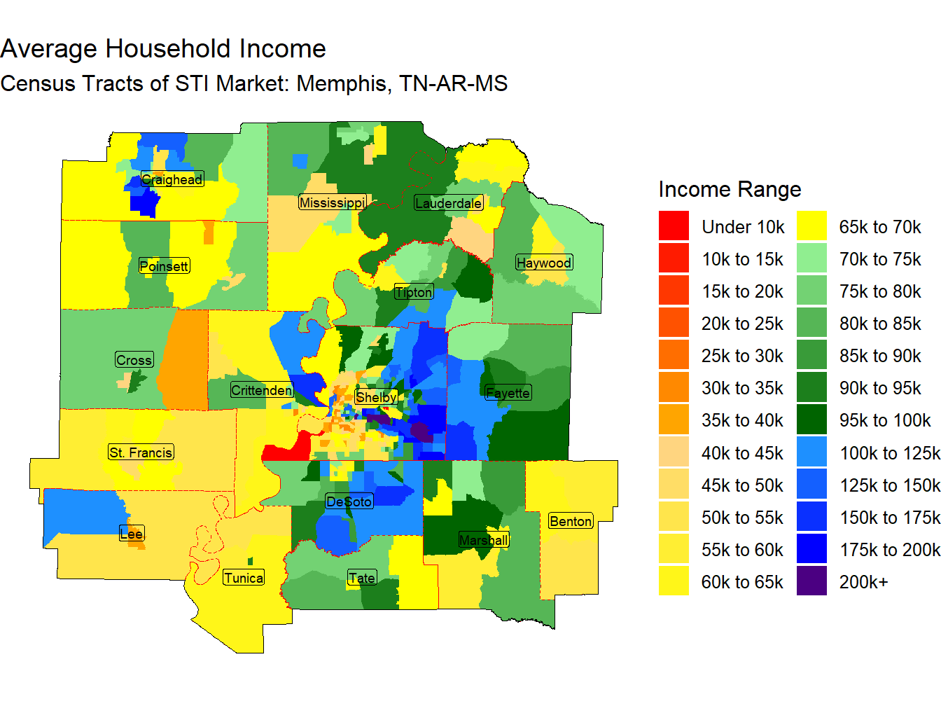 Household Income Thematic