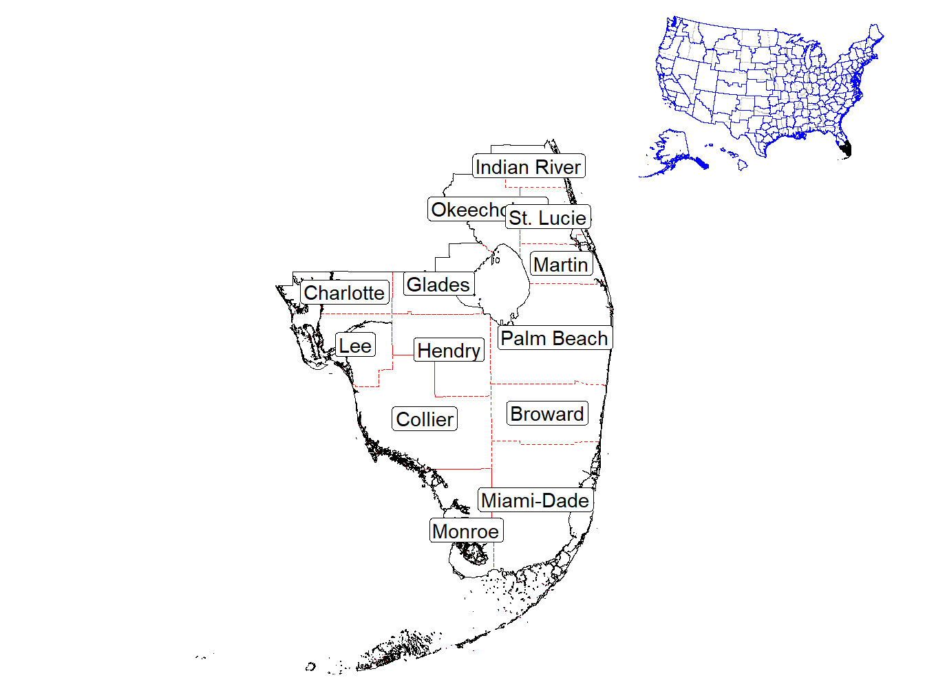 Counties in the Market