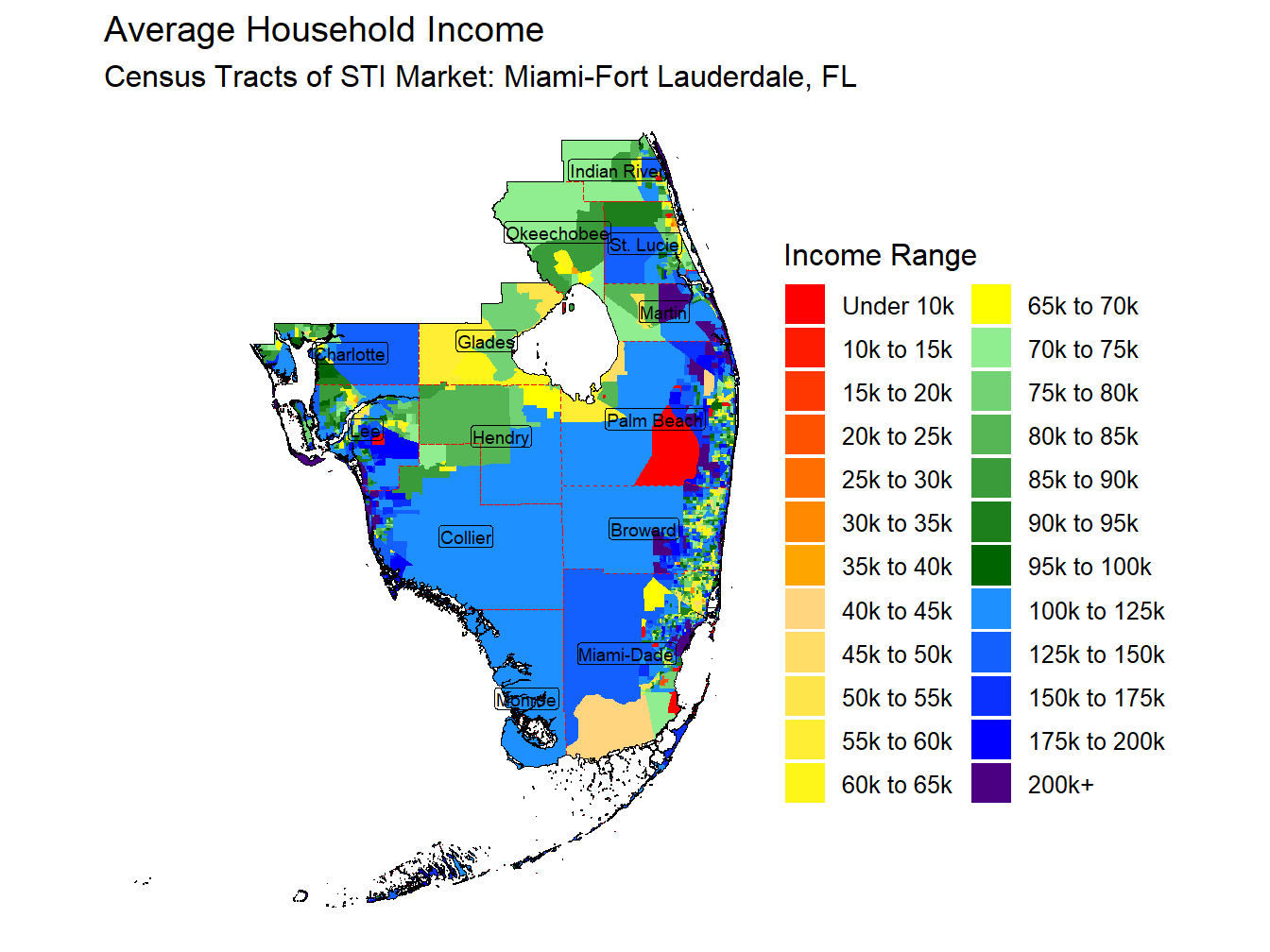 Household Income Thematic