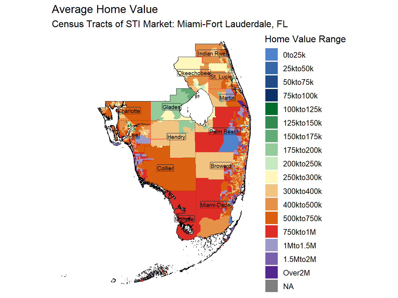 Home Value Thematic