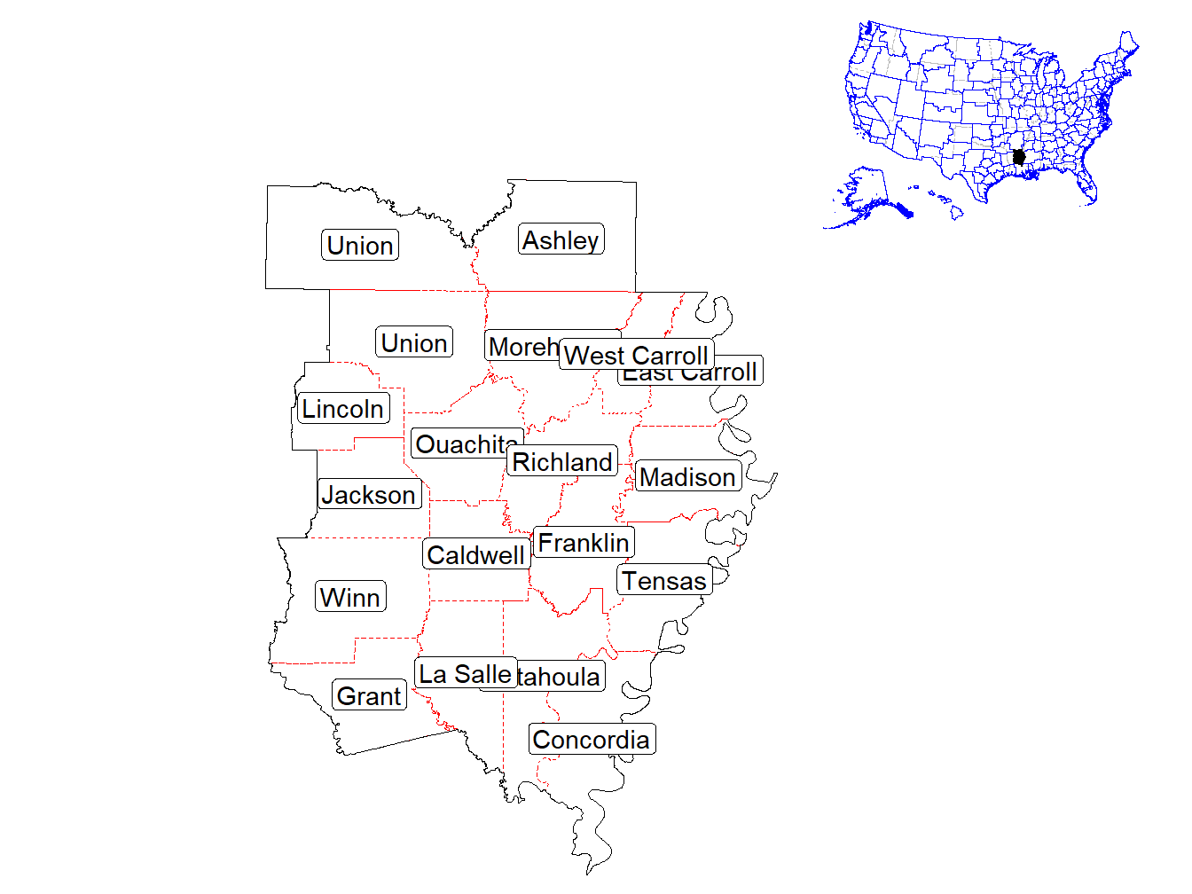 Counties in the Market