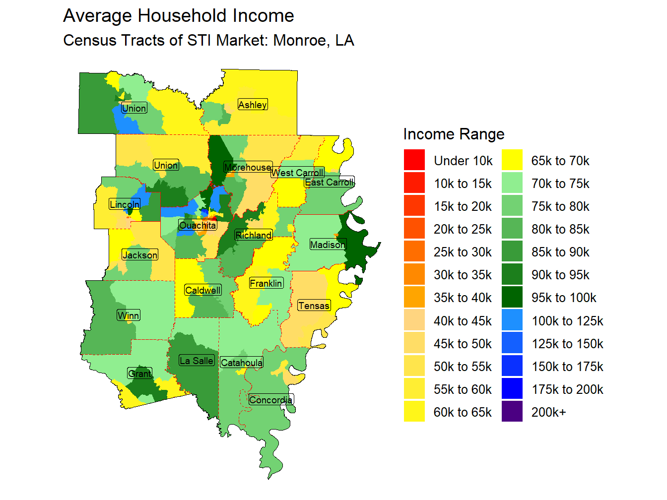 Household Income Thematic