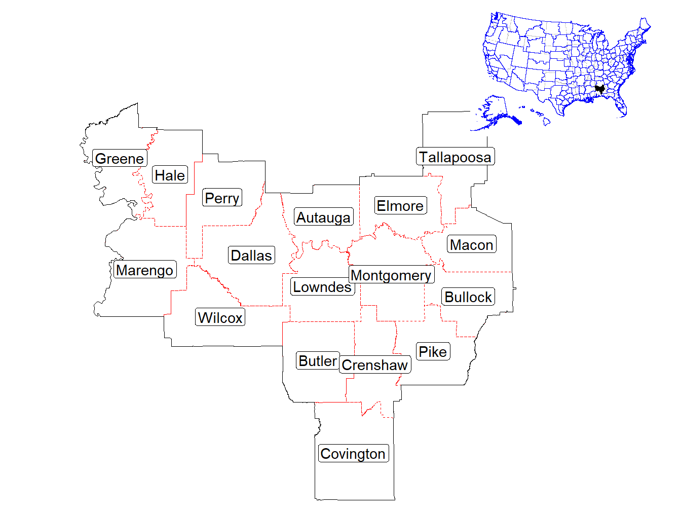 Counties in the Market