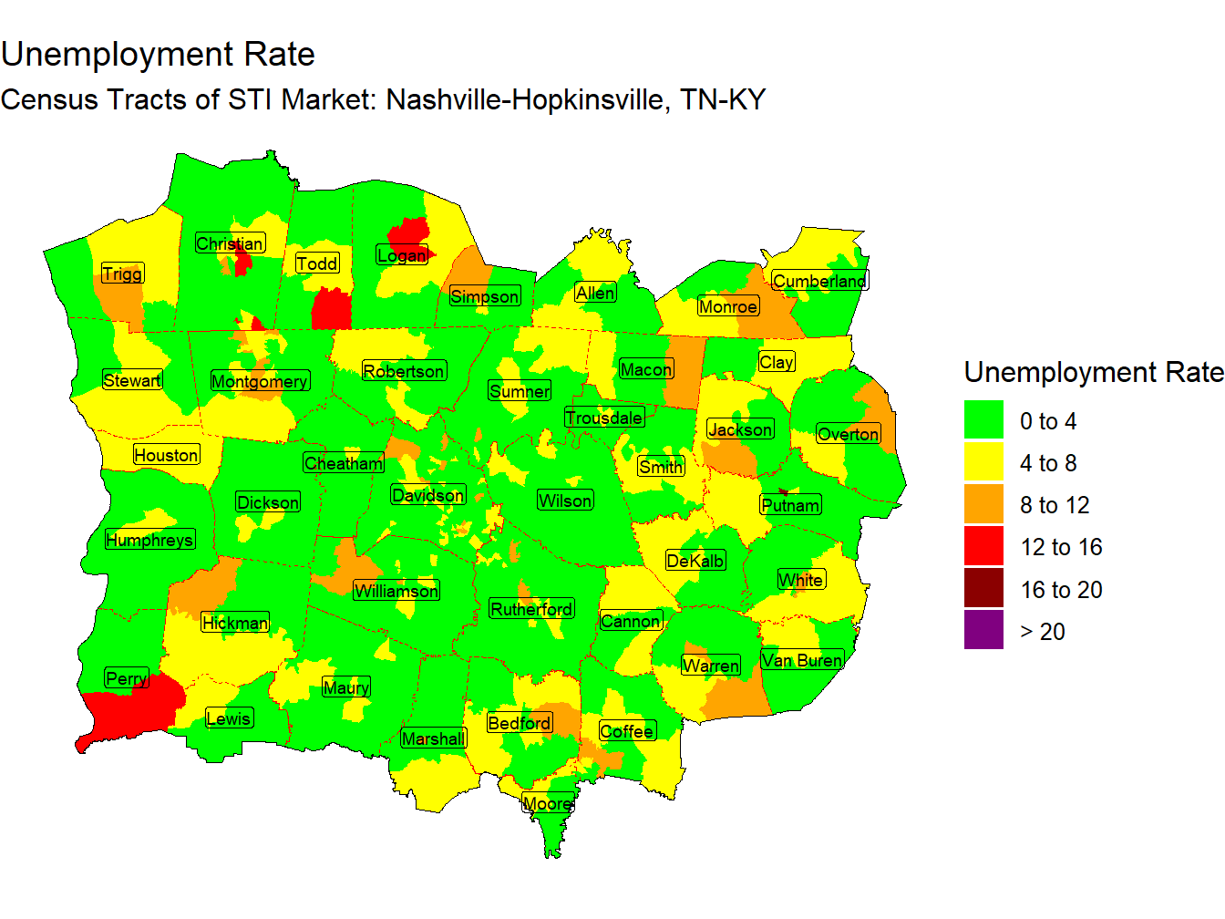 Unemployment Thematic
