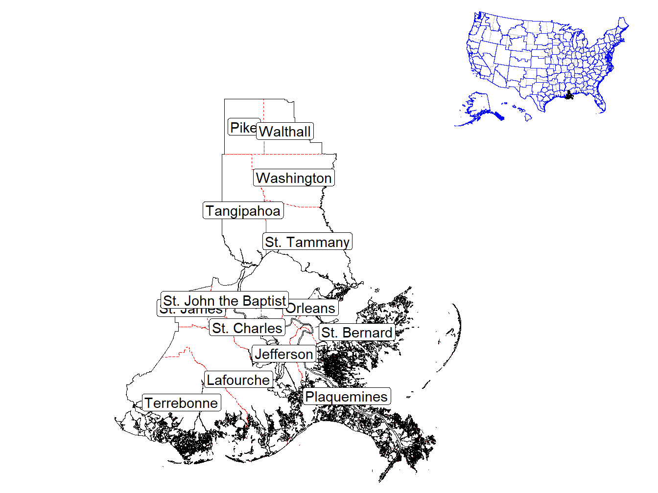 Counties in the Market
