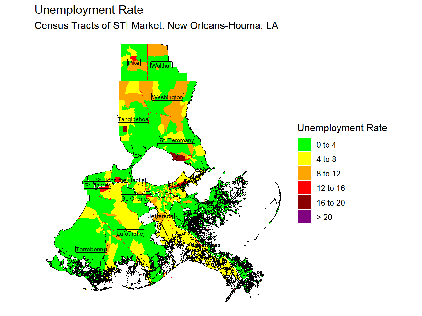 Unemployment Thematic