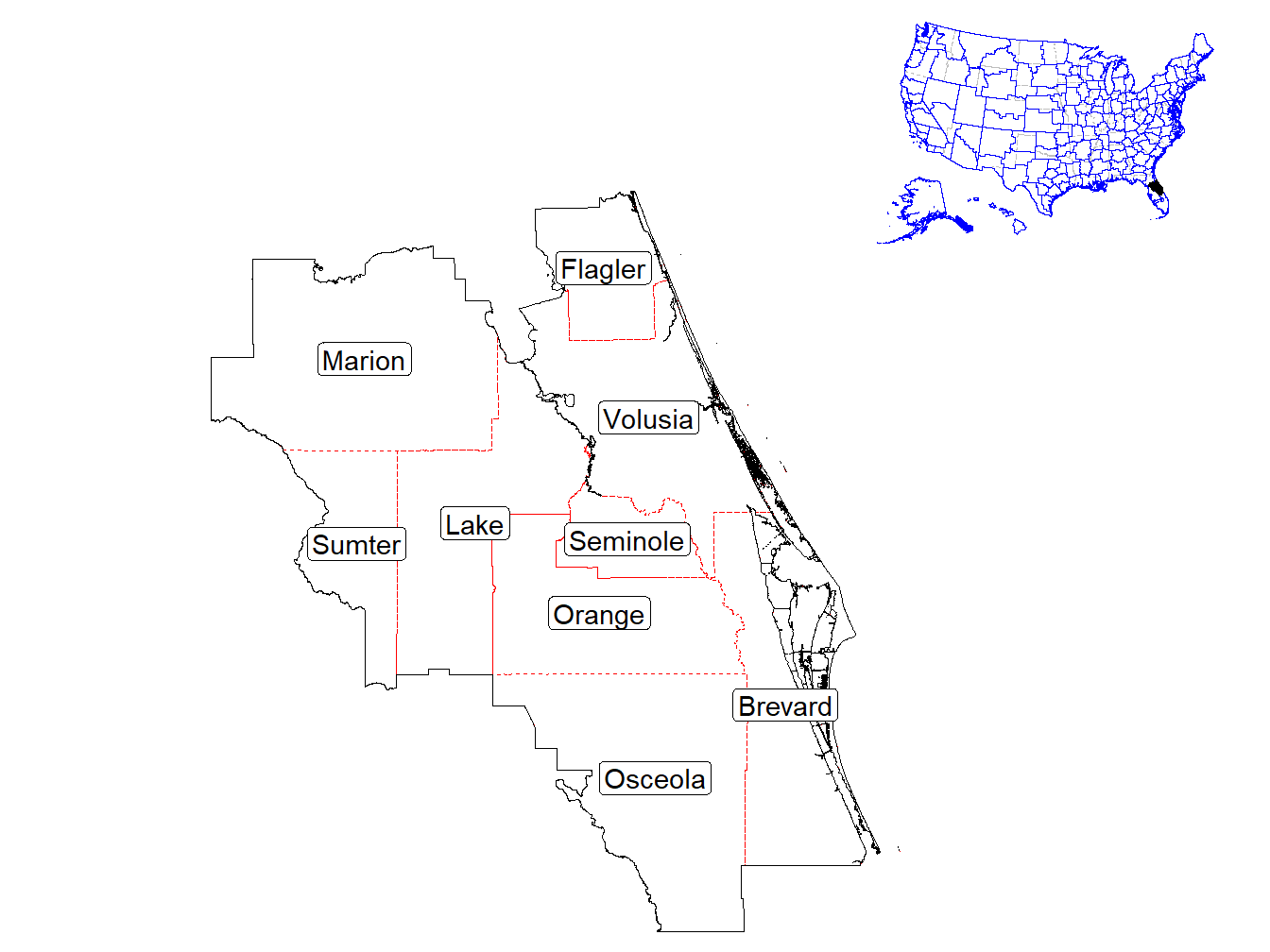 Counties in the Market
