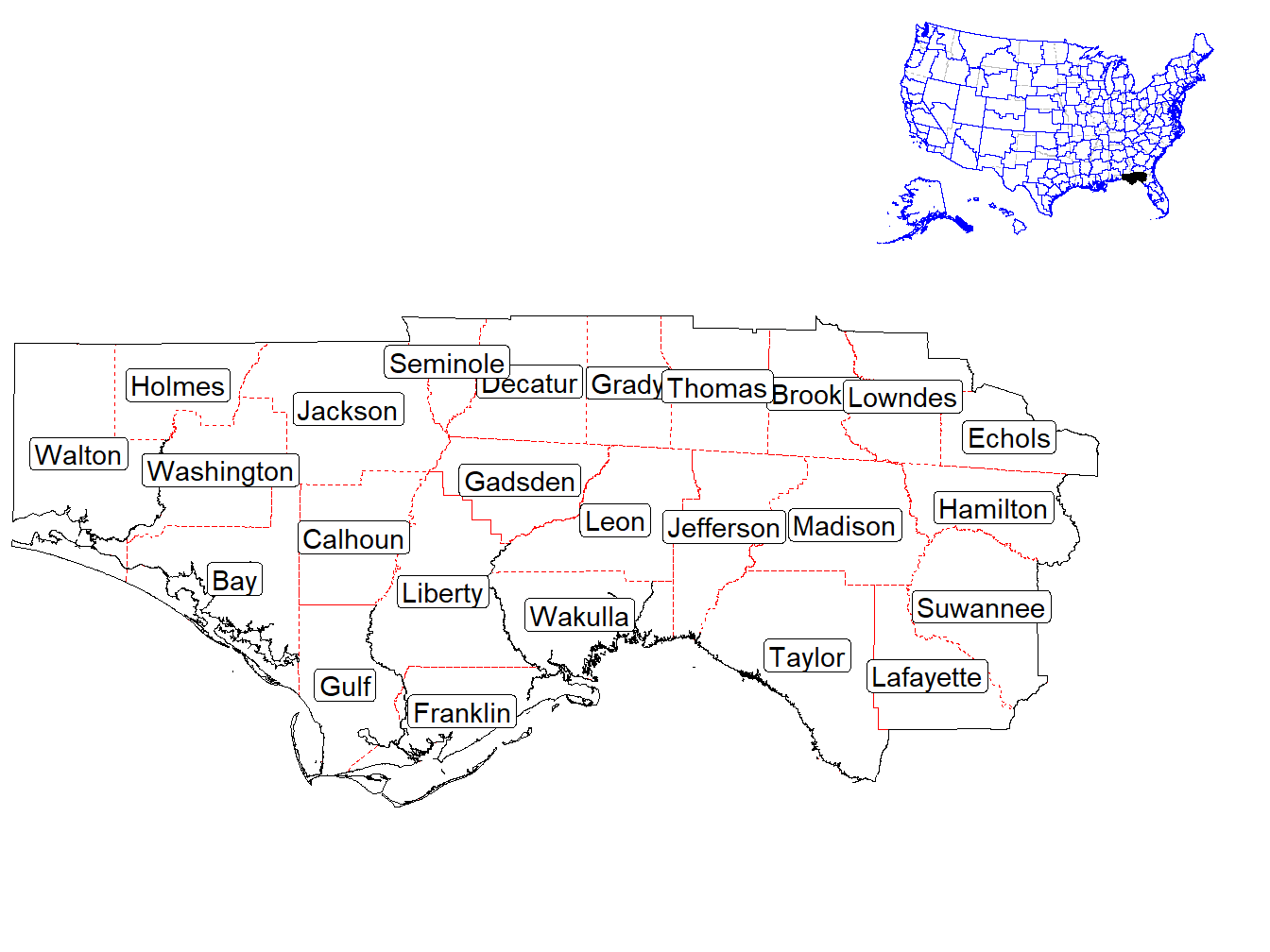 Counties in the Market