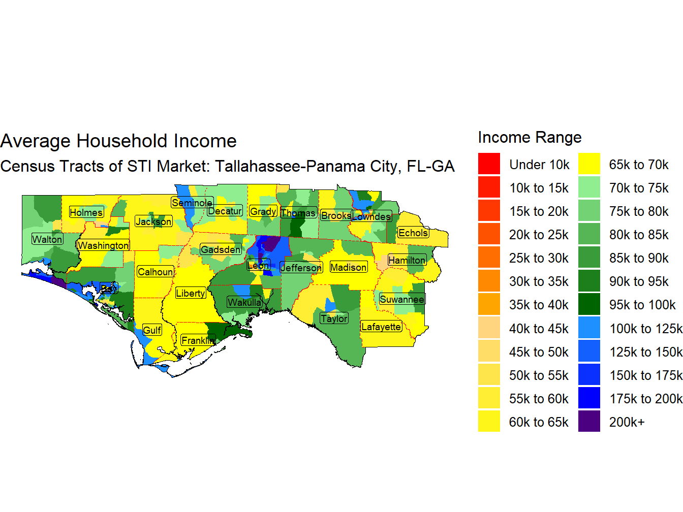Household Income Thematic