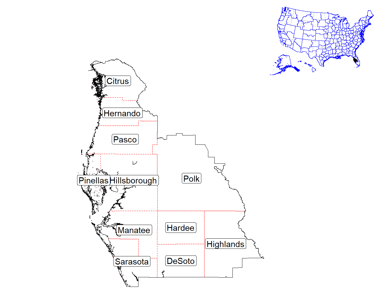 Counties in the Market