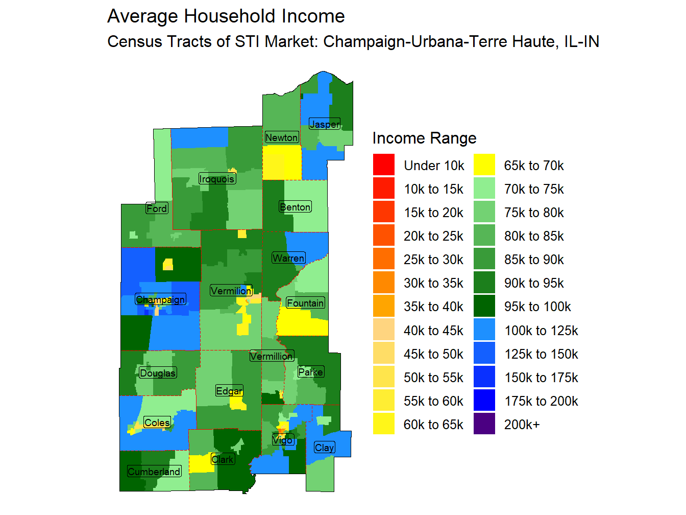 Household Income Thematic