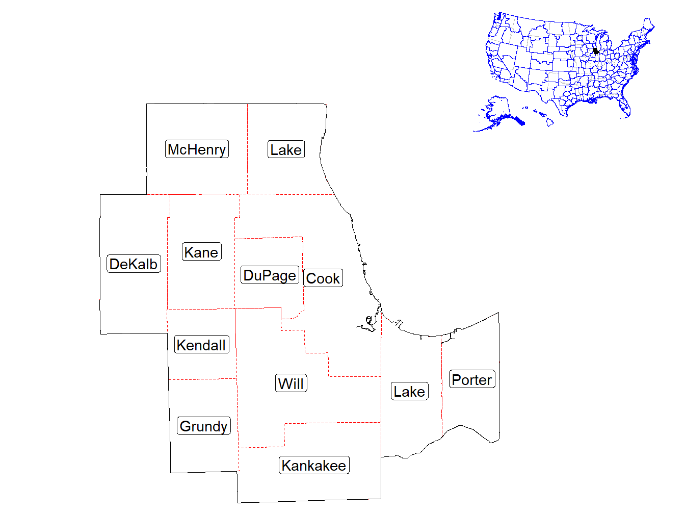 Counties in the Market