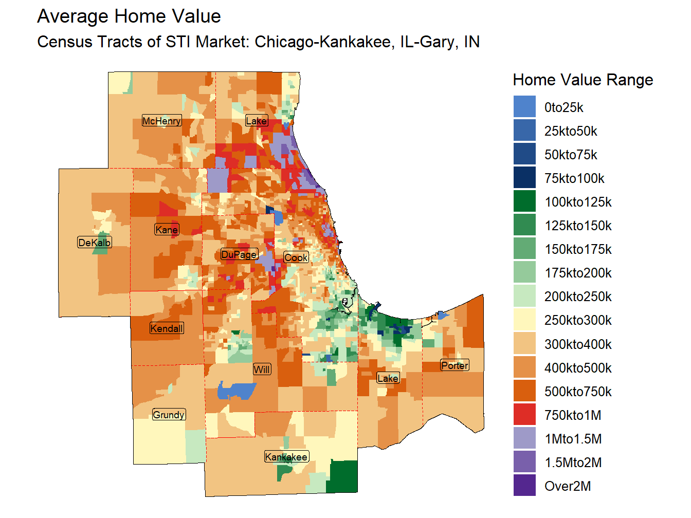 Home Value Thematic