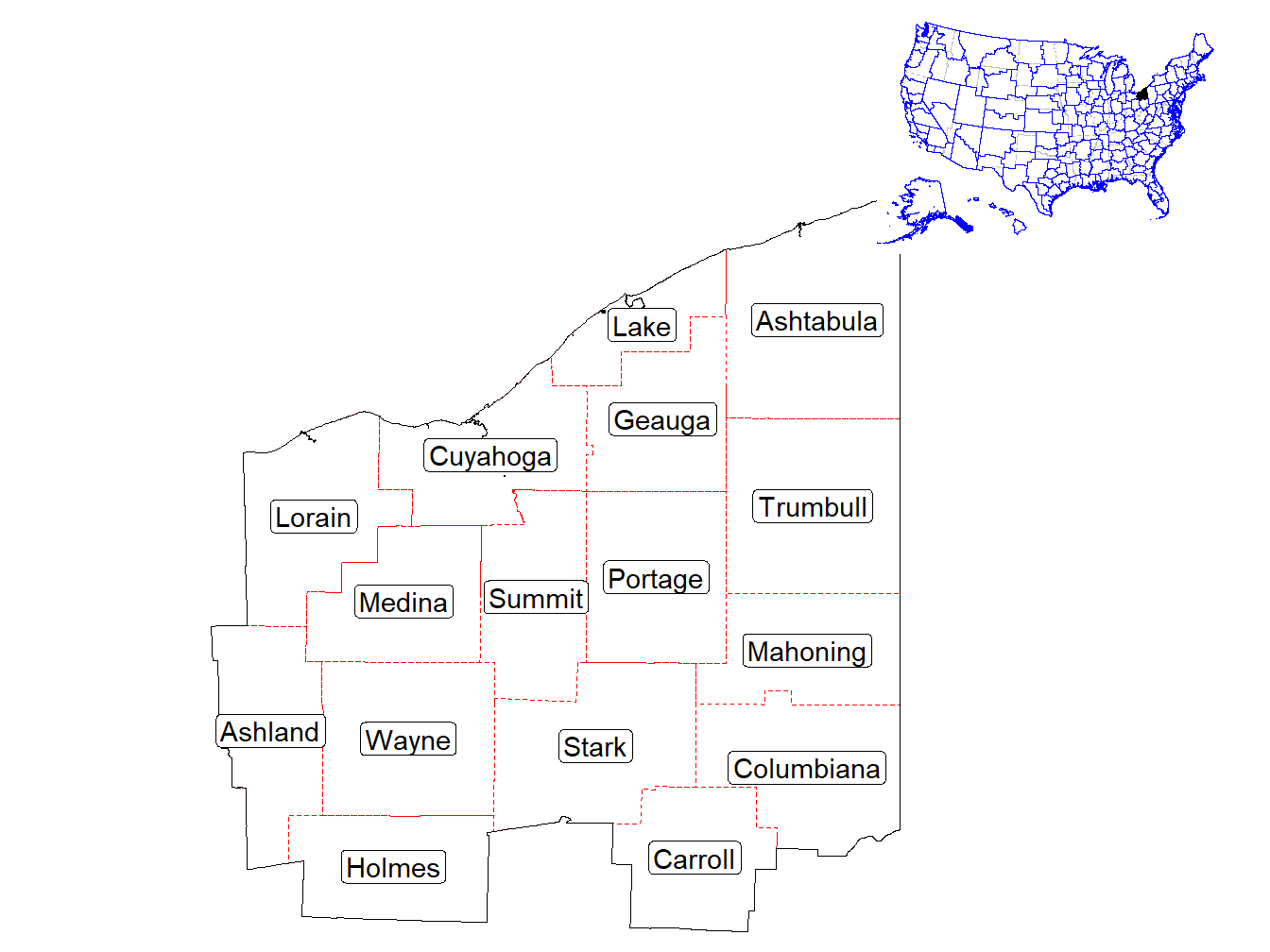 Counties in the Market