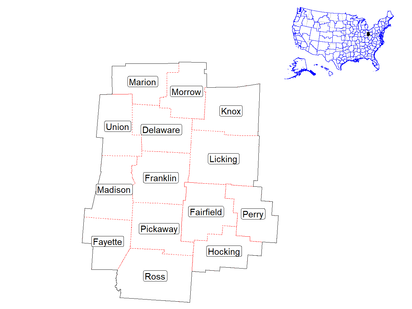 Counties in the Market