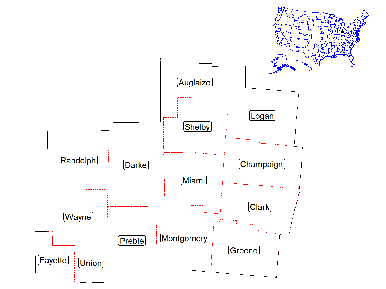 Counties in the Market