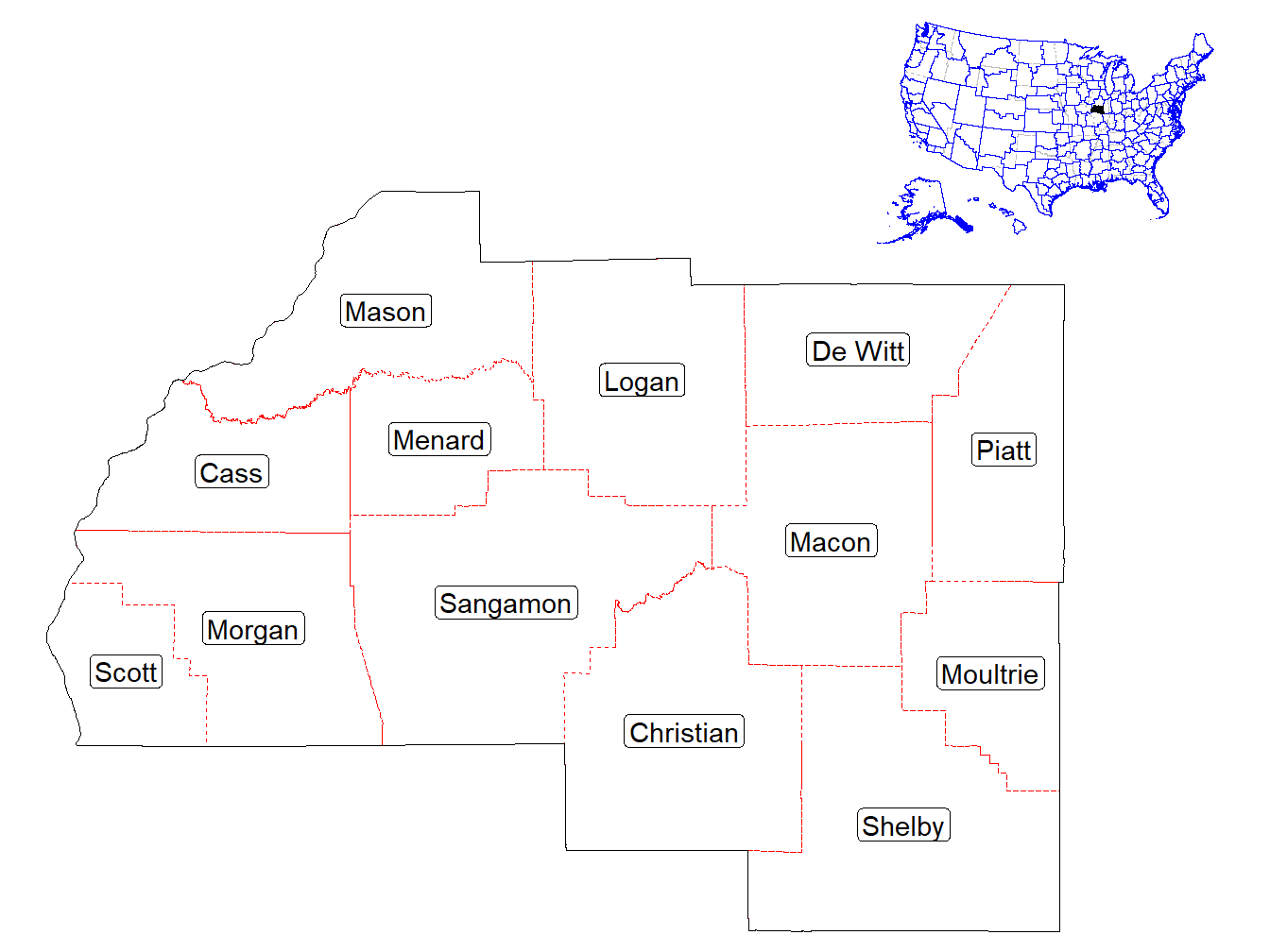 Counties in the Market