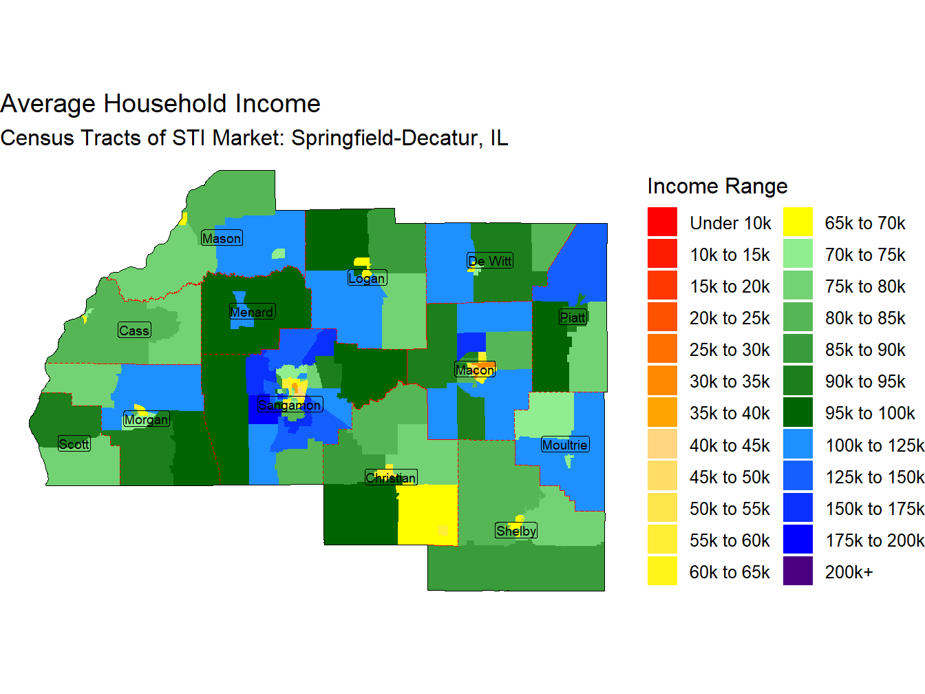Household Income Thematic