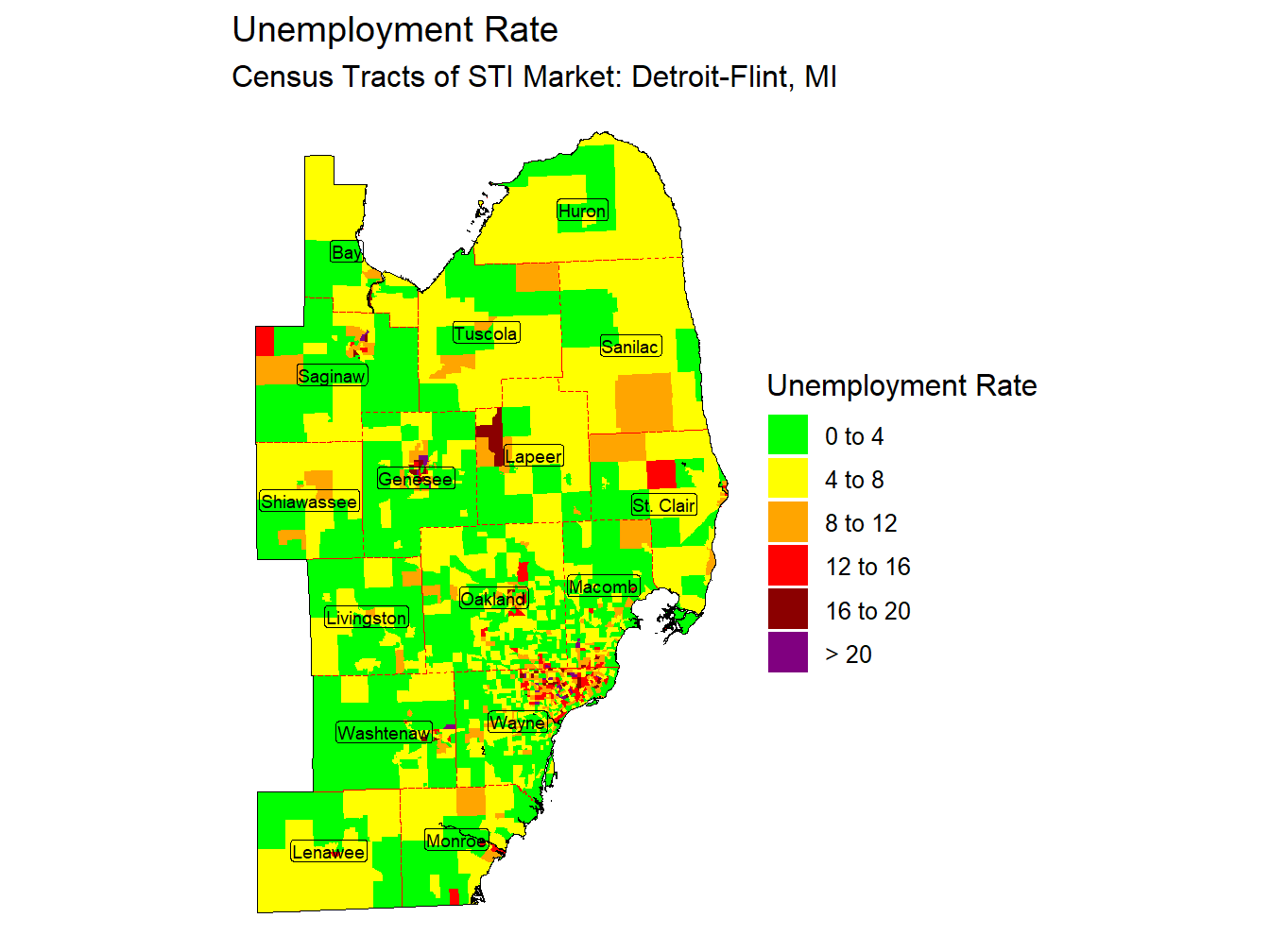 Unemployment Thematic