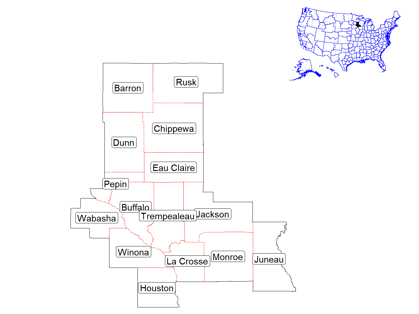 Counties in the Market