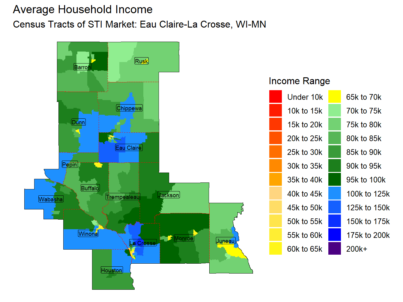 Household Income Thematic