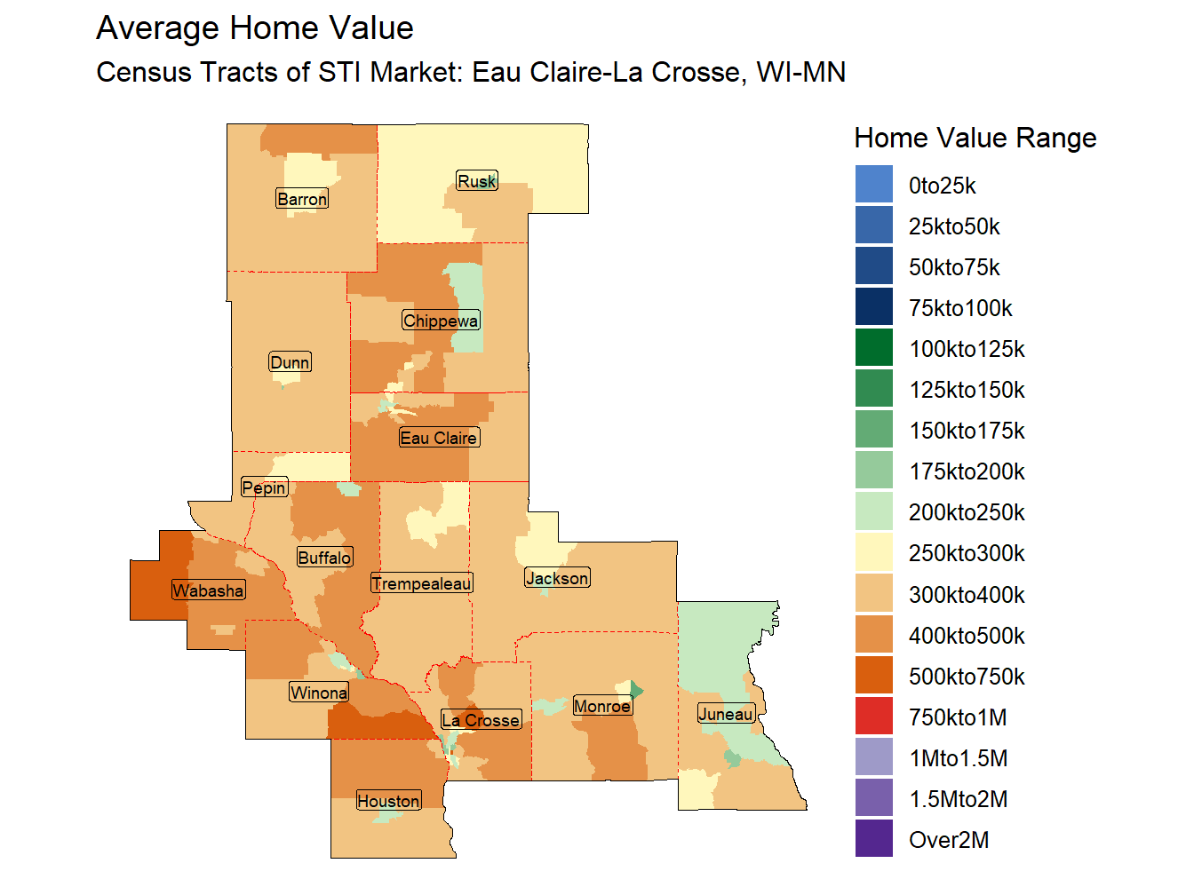 Home Value Thematic