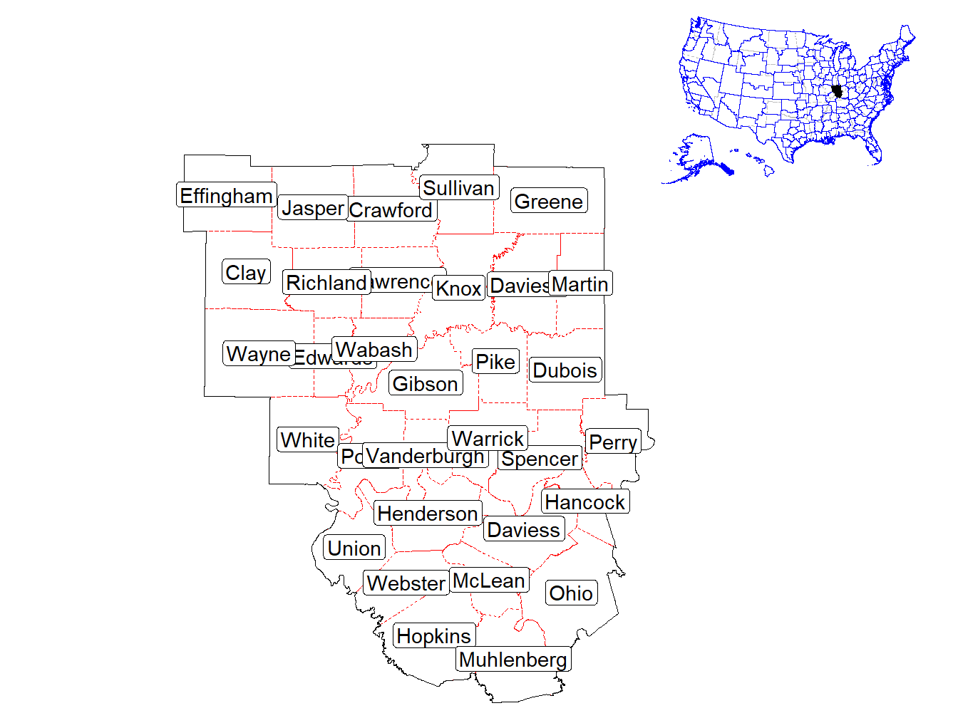 Counties in the Market