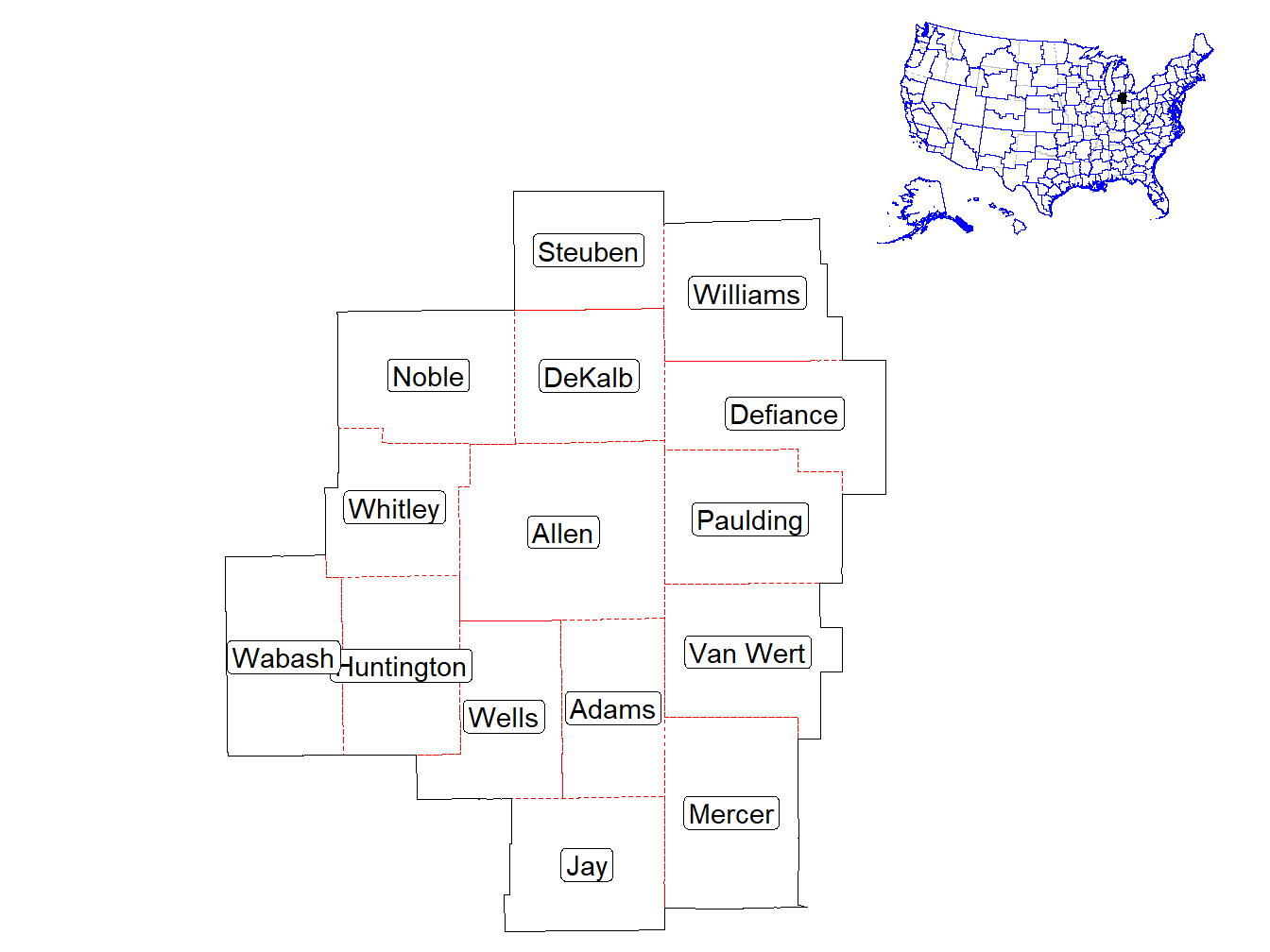 Counties in the Market