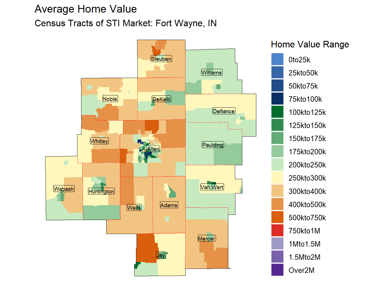 Home Value Thematic