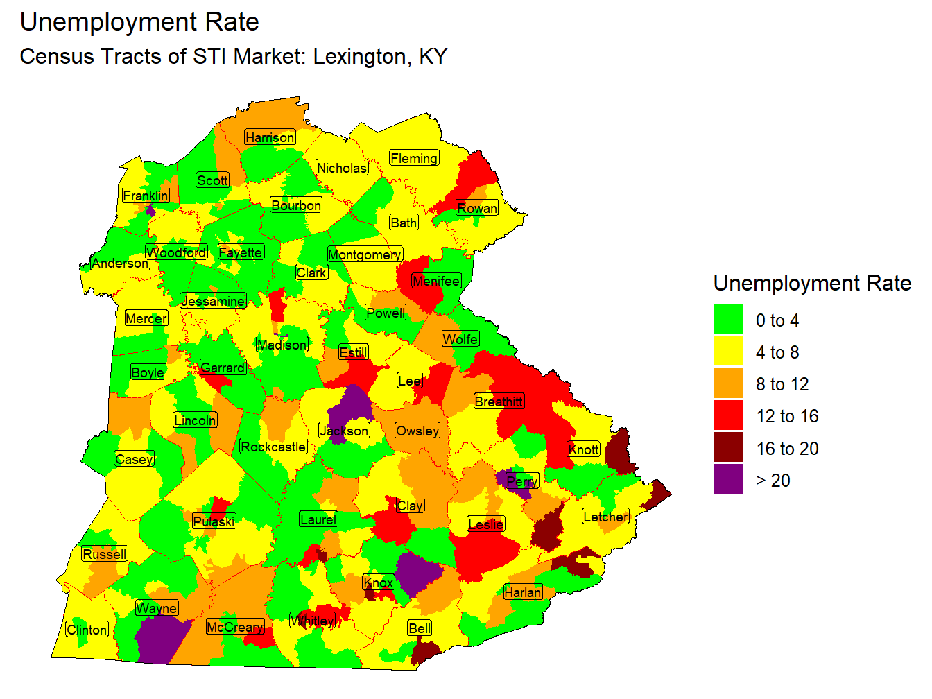 Unemployment Thematic