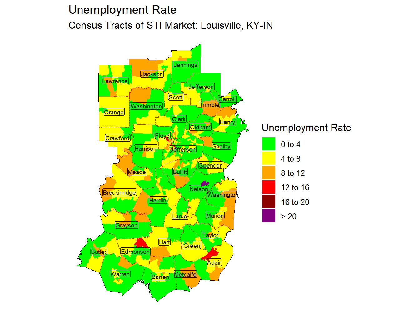 Unemployment Thematic