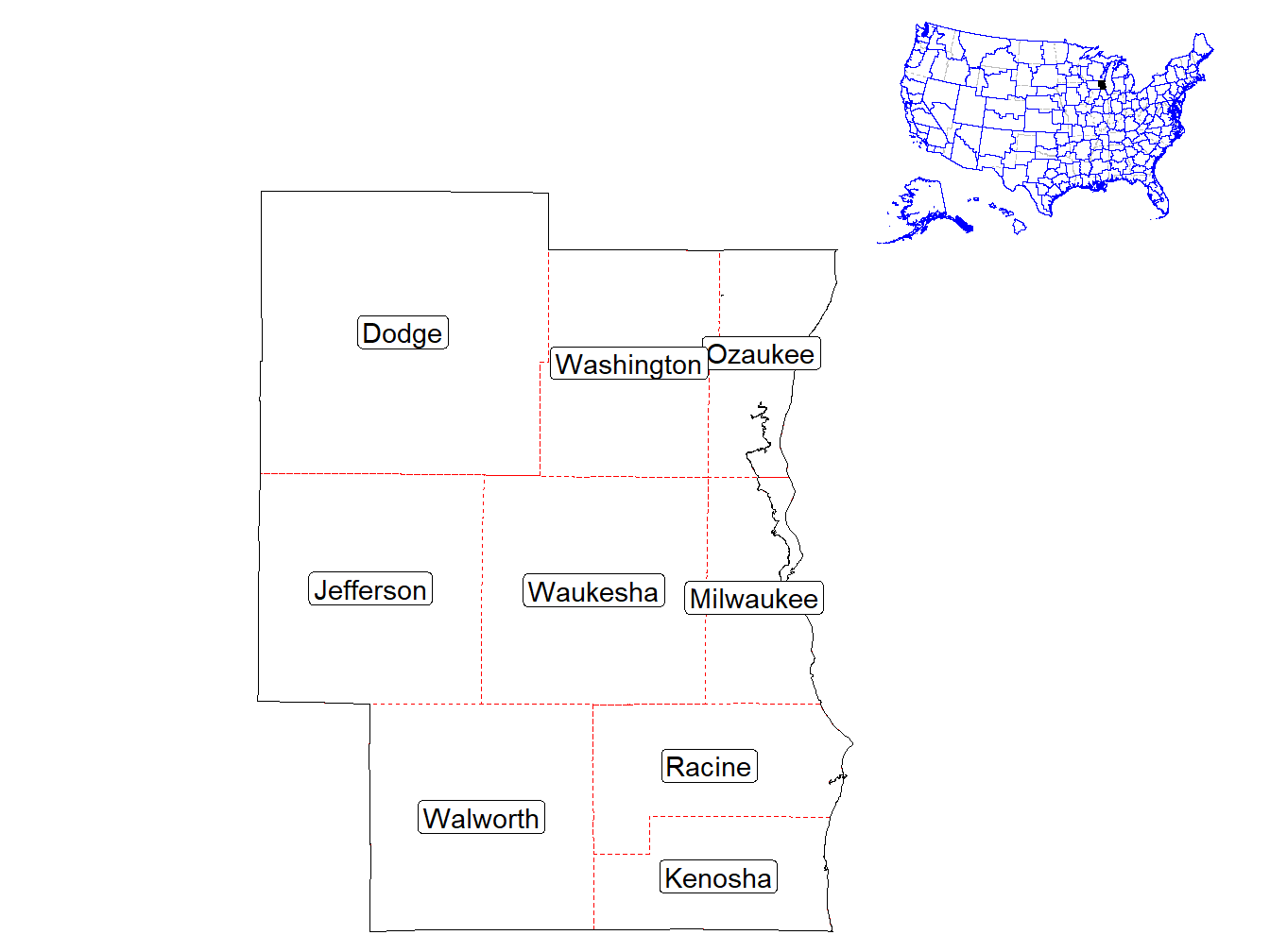 Counties in the Market