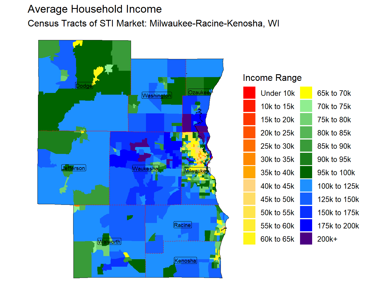Household Income Thematic