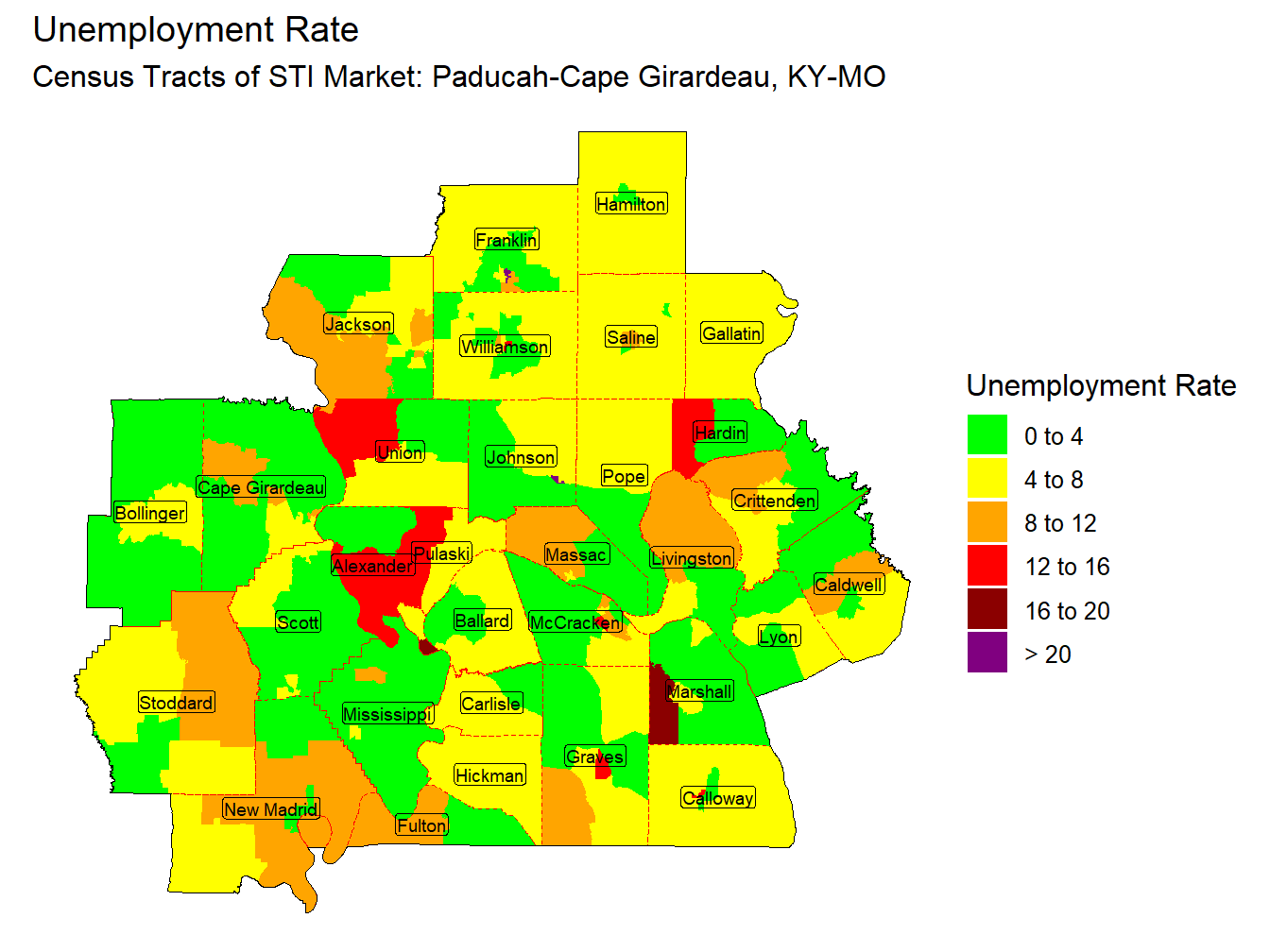 Unemployment Thematic